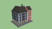 Nue cornerbuilding and red building