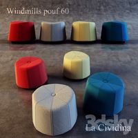 Windmills Pouf 60 cm