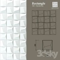 3D Panels Degesso (Rectangle)