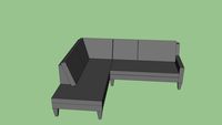 ZGallerie Vapor Sectional (CRUDE)