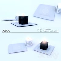 Gothic candle