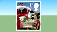 ROYAL MAIL CHRISTMAS WITH WALLACE & GROMIT STAMP