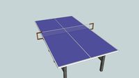 Table tennis table