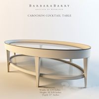 Barbara Barry_CABOCHON COCKTAIL TABLE