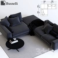 Busnelli take it easy + coffee table