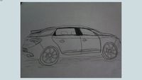 Citroën DS5 Drawing