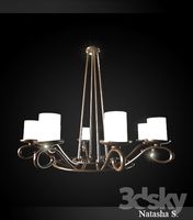 Chandelier wrought