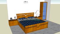 antique bed