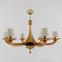 Donghia Giro Chandelier - 6 Arm