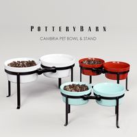 Cambria Pet Bowl &amp; Stand
