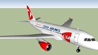 Airbus A-319 CSA at PRG Airport