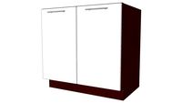 Base Full-Height Double Door
