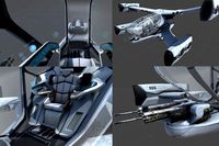 Spaceship Echo 3 armed