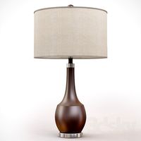 Bassett Mirror Graphite Table Lamp - Gunmetal