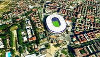 Progetto Nuovo Stadio San Paolo di Napoli - 2 anelli