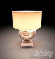 Amonite table lamp
