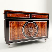 Chest of drawers under the TV