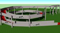Rotonda via ciclista