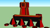 Crux Tower, Low wall, Mines, Crate and Tanktraps