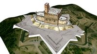 CHATEAU MEDIEVAL DE BELLEGARDE , PERTHUS