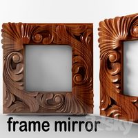bathroom miror frame
