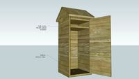 Ferral Honeybee Box for Apis mellifera