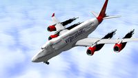 Air Pressure destroys 747