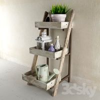 shelving in the style of "Provence"