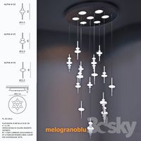 Melogranoblu Lamp ALPHA