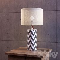 ZigZag desk lamp