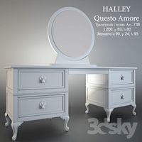 Dressing table, HALLEY, Questo-Amore Paola-art.738