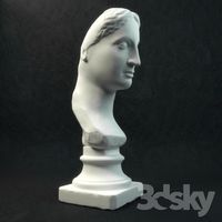 Plaster bust of Venus