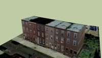 Six attached row homes, Phila. PA