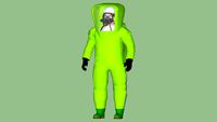 Safety First Series - Process Operator - OSHA Level 'A' PPE Protection - Encapsulated Suit w/ SCBA