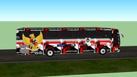 PSSI Coach bus versi AYO INDONESIA BISA !!!