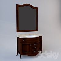 Bathroom Furniture Cezares Rubino ciliegio anticato