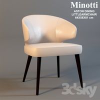 Minotti ASTON DINING LITTLEARMCHAIR