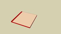 Matelas sortie 2x2x0.1m