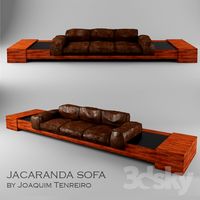 Jacaranda sofa by Joaquim Tenreiro