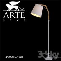 Floor lamp ArteLamp A5700PN-1WH