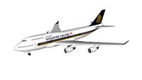 Singapore Airlines Boeing 747-400