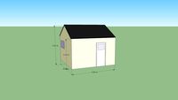 abri de jardin 4x4m