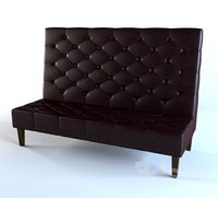 Modular quilted sofa