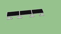 SunTech 72 cell module (Solar) with AET Rayport support