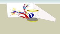 Project of stage for Euro Star Contest