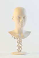 Hat stand (wig, costume jewellery)