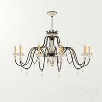 Chandelier PROVENCE CHANDELIER 6513-10-43 CYAN
