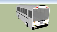 Bluebird school bus