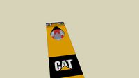 65' Caterpillar Catamaran racing boat
