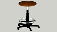 Labor Hocker ca 52 cm